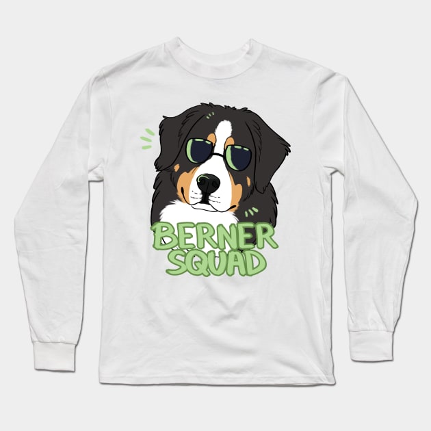 BERNER SQUAD Long Sleeve T-Shirt by mexicanine